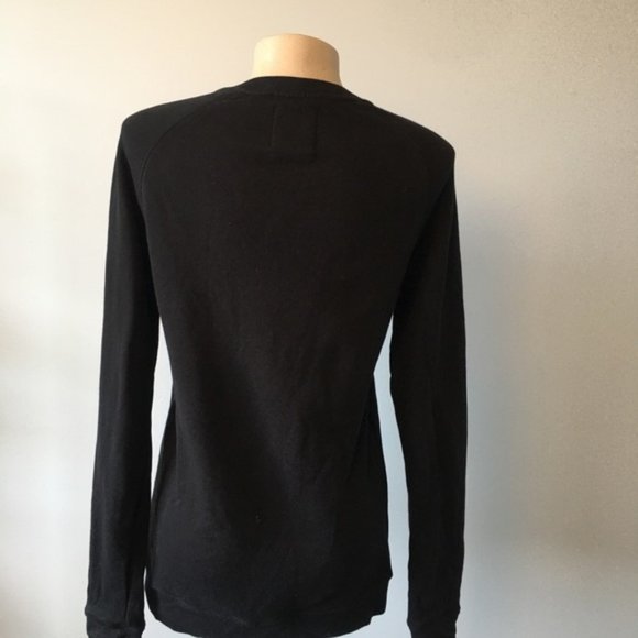 Zoe Karssen Black Pullover Sweater "Call Me" Med - Picture 3 of 7